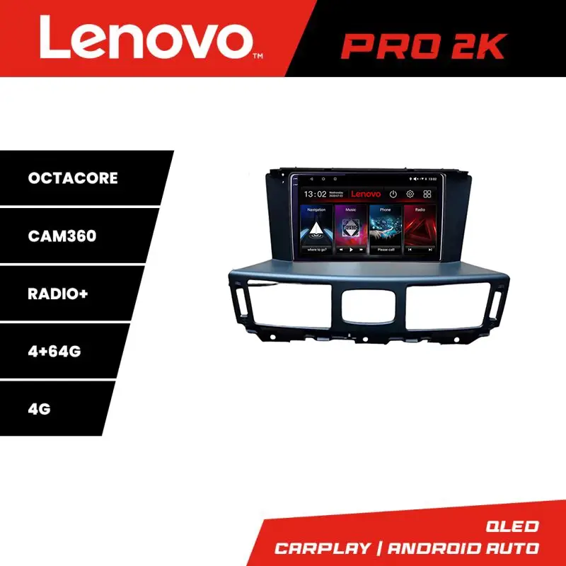 Livrare expres Navigație Android Infiniti Q70 M37 2012-2019 QLED 2K 4GB+64GB 4G Lenovo