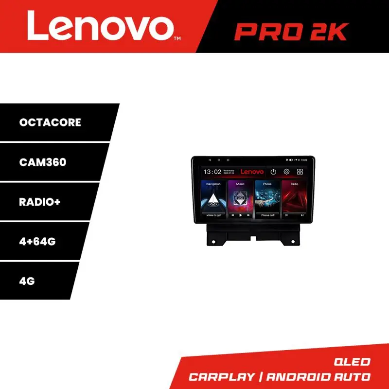 Navigație Android Range Rover Sport 2005-2010 QLED 2K 4+64 360 Lenovo Reducere specială