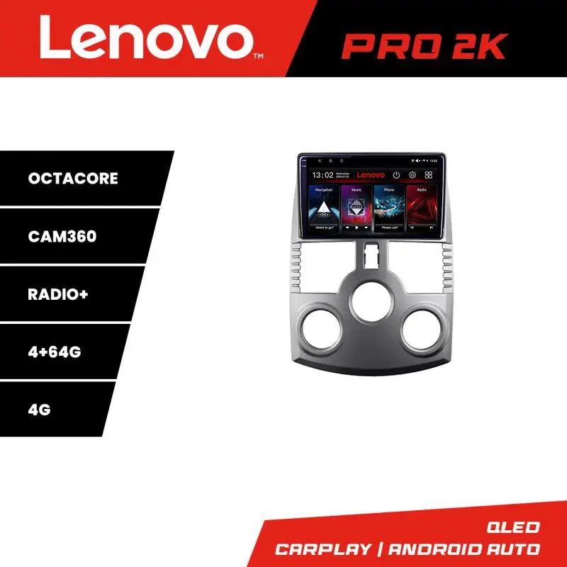 Navigație Android Daihatsu Terios 2006-2016 QLED 2K, 4GB+64GB, 360 Comandă acum