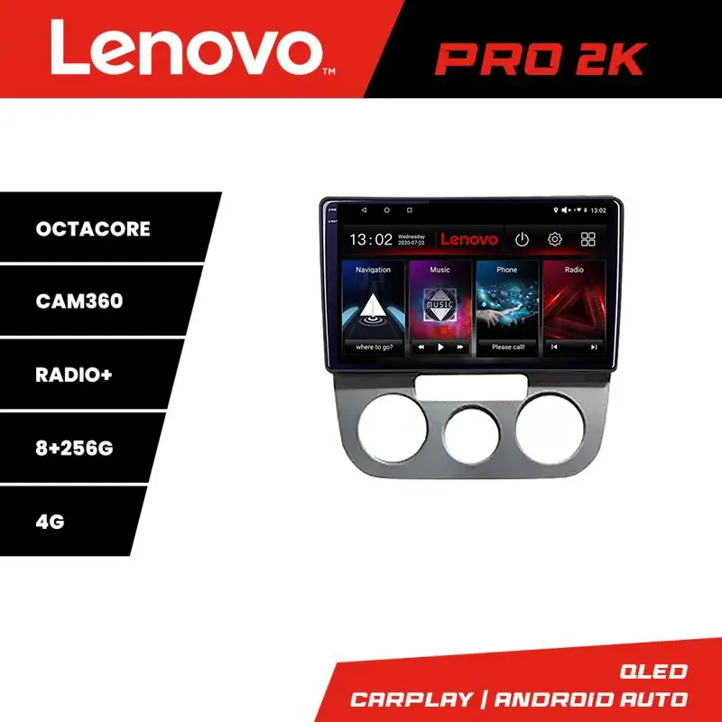 Navigație Android VW Golf 5 2004-2010, QLED 2K, 8GB RAM, 256GB Vezi acum