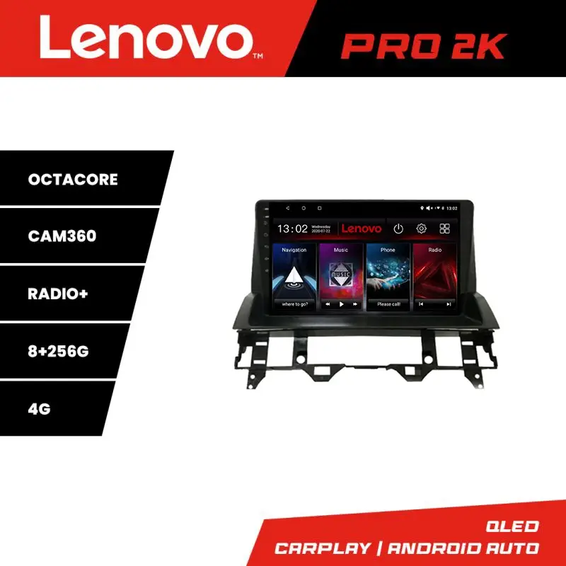 Preț redus Navigație Mazda 6 2004-2008 Lenovo QLED 2K, 8GB RAM, 256GB, Android