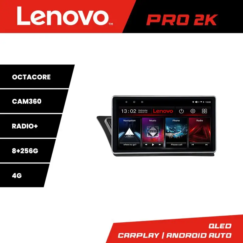 Ofertă de sezon Navigatie Audi Q5 2008-2016 Non-MMI Lenovo QLED 2K 8GB+256GB Android