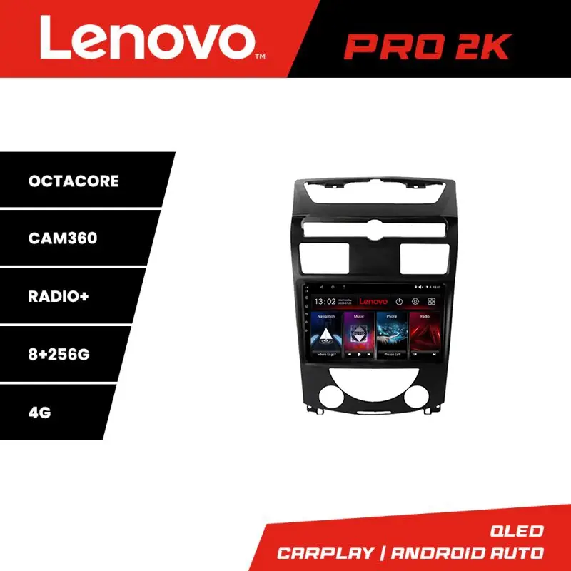 Ultima șansă Navigație Android SsangYong Rexton 2006-2013 Lenovo QLED 2K 8GB 256GB