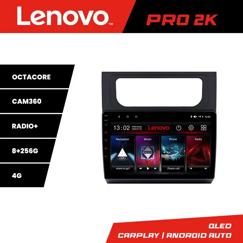 Popular Navigație Android VW Touran 2010-2016 Lenovo QLED 2K 8GB+256GB 360