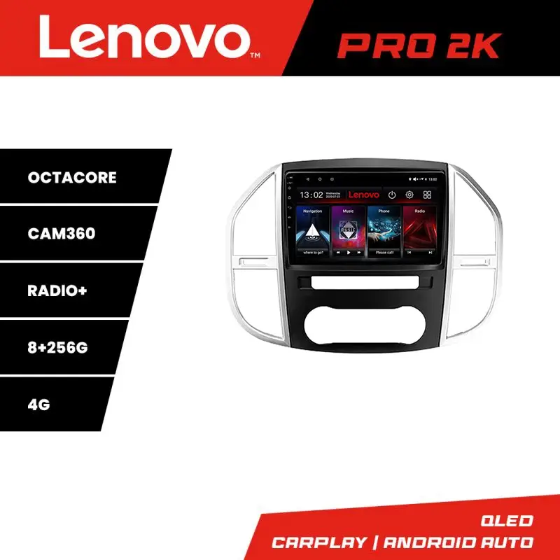 Navigație Android Mercedes Vito W447 2016+ QLED 2K GPS 8GB RAM 256GB Cumpără online