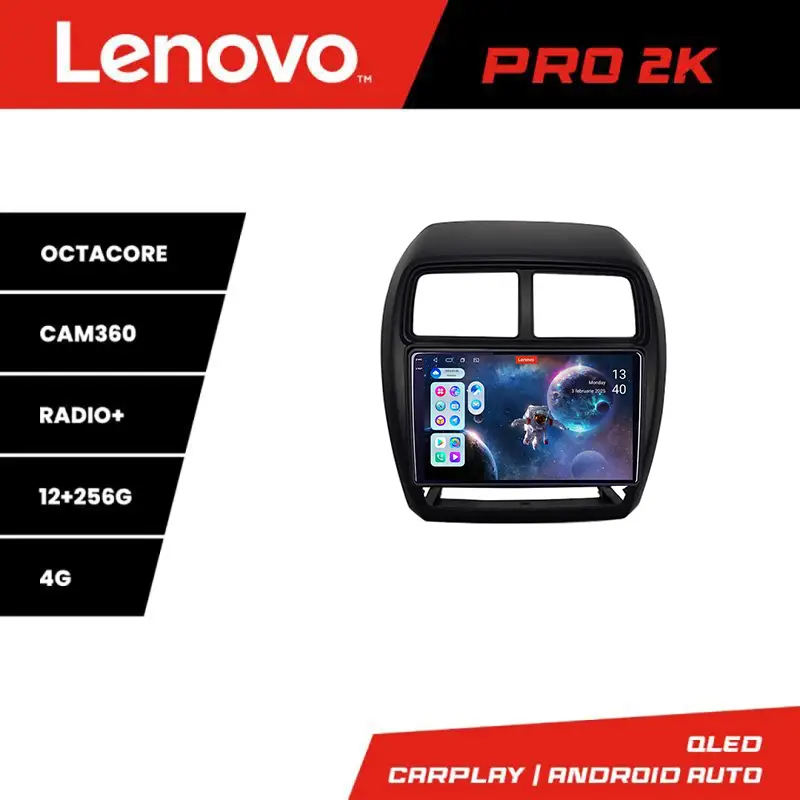 Lichidare de stoc Navigație Android Mitsubishi ASX 2017-2021 QLED 2K 12GB+256GB 360 Lenovo