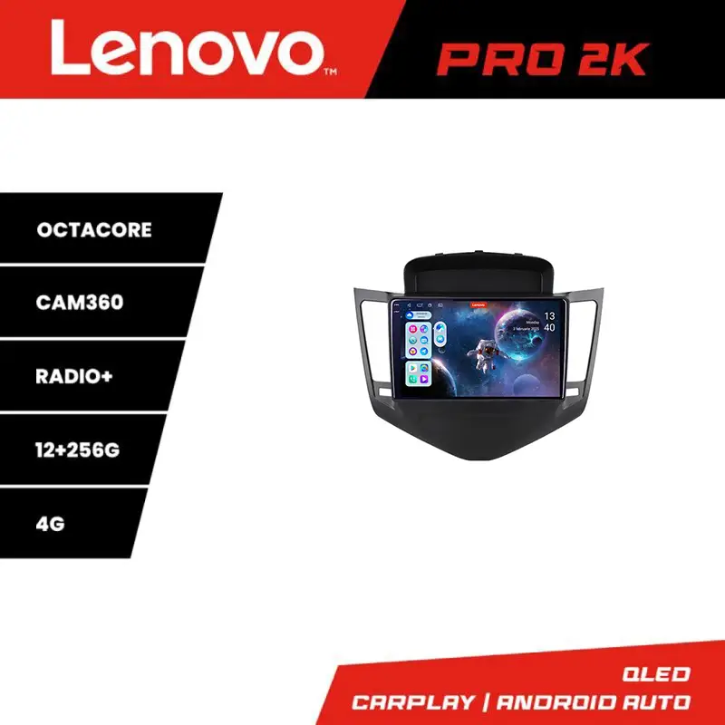 Navigație Android Chevrolet Cruze 2009-2013 Lenovo QLED 2K 12+256 360 Reducere de preț