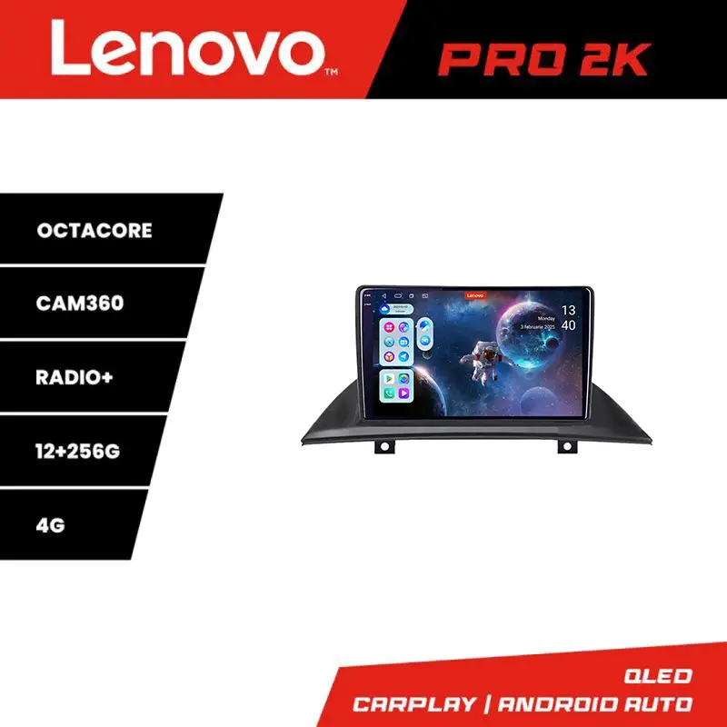 Navigație BMW X3 E83 2004-2012 Lenovo Pro 2K QLED 12+256 GB Android Cel mai bun preț