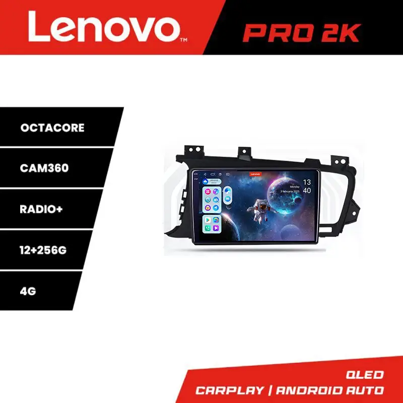 Ofertă exclusivă Navigatie Android Lenovo QLED 2K 12+256GB pentru Kia Optima 2011-2015