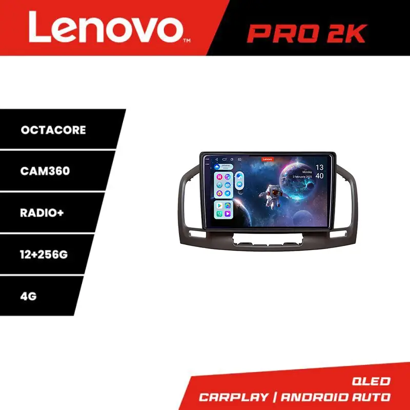 Navigatie Opel Insignia 2009-2013 Lenovo QLED 2K 12+256 cu Android Popular