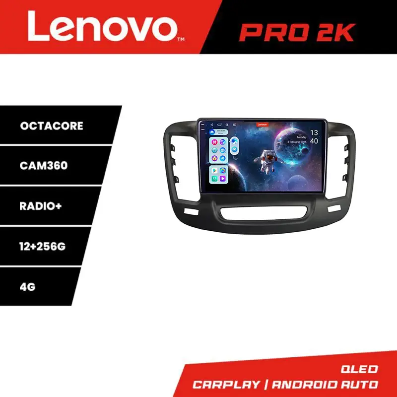 Cumpără acum Navigație Android Chrysler 200 2015-2019 QLED 2K, 12GB+256GB, 360 Lenovo