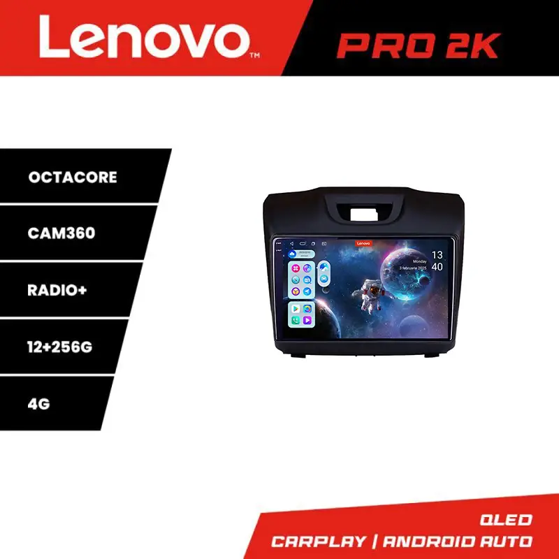 Cumpără online Navigatie Android Isuzu D-Max Lenovo Pro 2K QLED 12+256 cu 360 si 4G