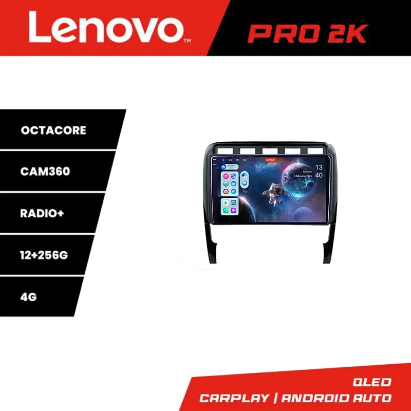 Preț promoțional Navigație Porsche Cayenne 2002-2011 Lenovo Pro 2K QLED 12+256 Android