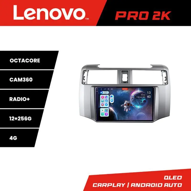 Ofertă exclusivă Navigație Android Toyota 4Runner 2009-2019 QLED 2K 12GB+256GB 360 Lenovo