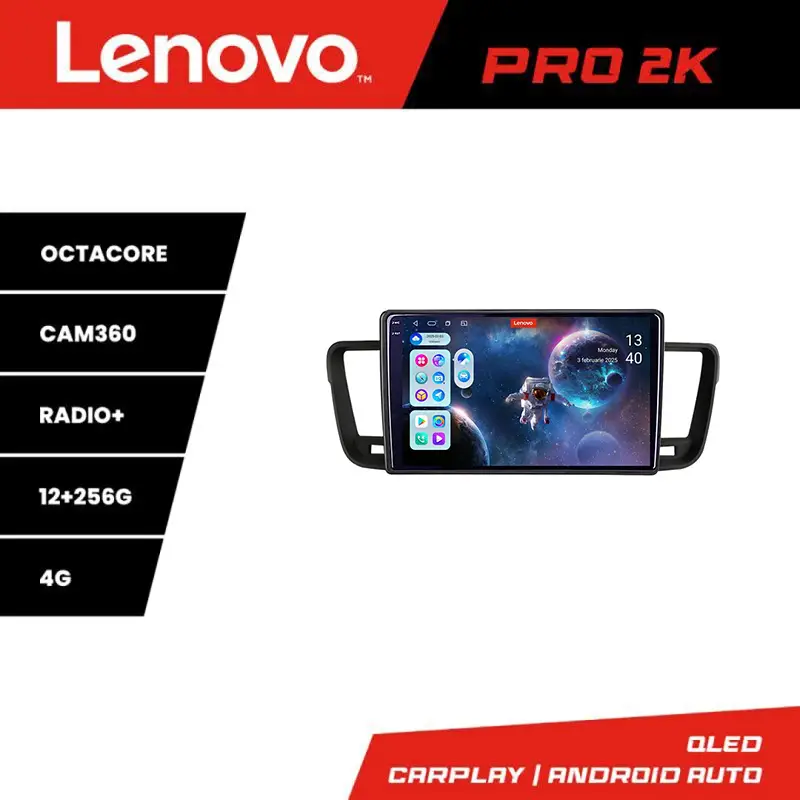 Navigație Android Peugeot 508 2010-2018 Lenovo QLED 2K 12+256GB 360 Ultima șansă