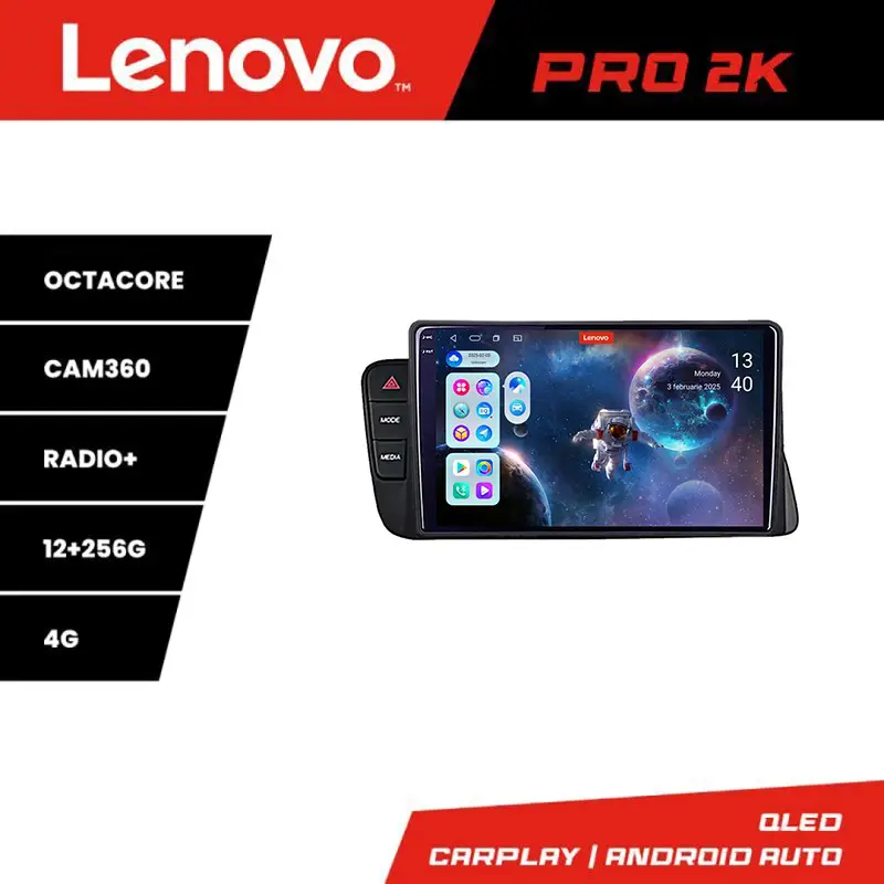 Cumpărături sigure Navigatie Android Lenovo QLED 2K pentru Audi A4 B8/A5 2008-2016 NON-MMI