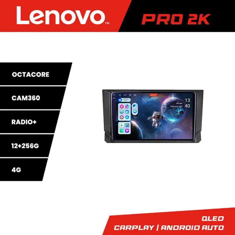 Navigatie Android Seat Arona Lenovo QLED 2K, 12GB RAM, 256GB, 360 Comandă acum