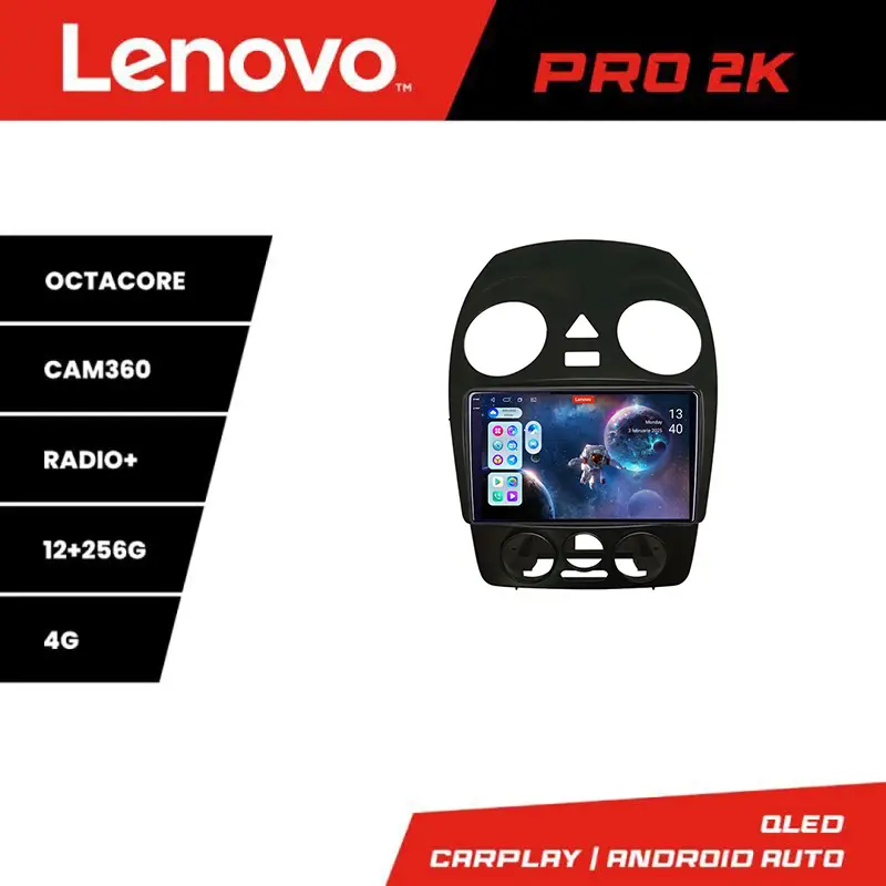 Navigație Android VW Beetle 2005-2010 QLED 2K 12+256GB 8 Core Lenovo Ultima șansă
