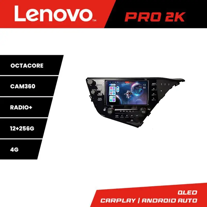 Comandă acum Navigație Android Toyota Camry 2017-2021 QLED 2K 12GB+256GB 360 Lenovo