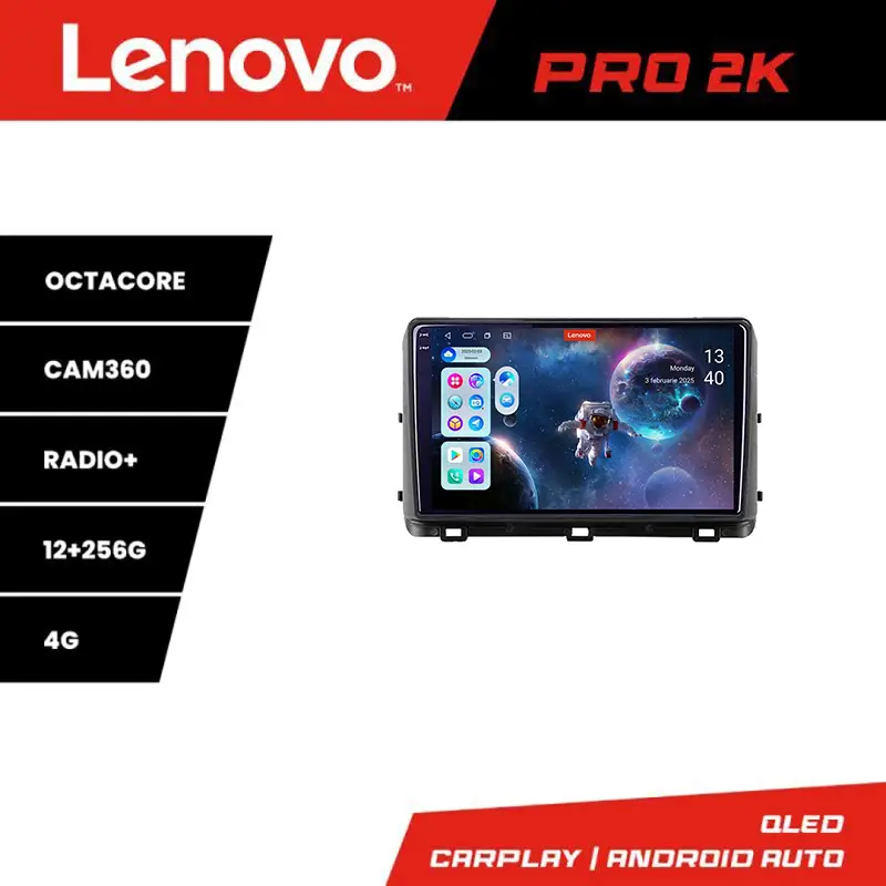 Navigație Android Kia Ceed 2020+ QLED 2K, 12GB RAM, 256GB, 4G, Lenovo Cel mai bun preț