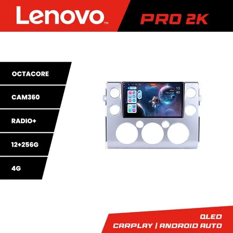 Ieftin Navigație Android Toyota FJ Cruiser 2006-2020 QLED 2K 12GB+256GB 360