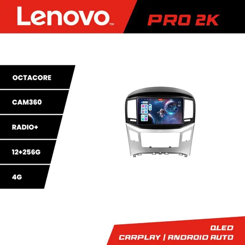 Navigatie Hyundai H1 Starex 2016+ Lenovo QLED 2K 12GB+256GB Android Reducere