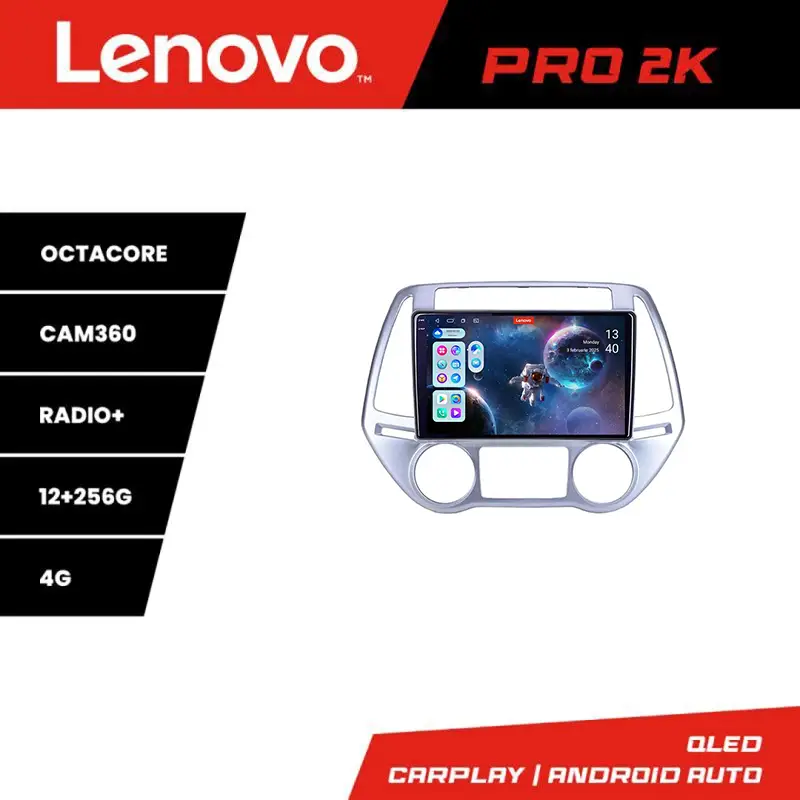 Popular Navigație Hyundai i20 2011-2014 Android QLED 2K 12+256GB 360 Lenovo
