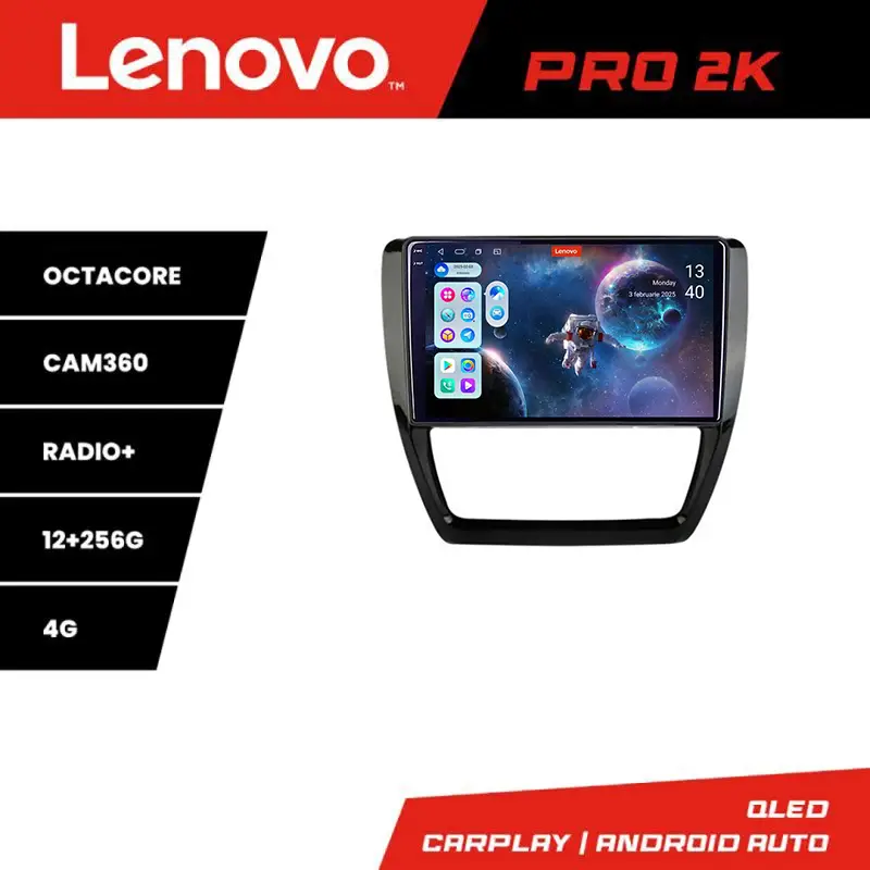 Reducere specială Navigatie Android VW Jetta 2011-2018 Lenovo QLED 2K 12GB+256GB