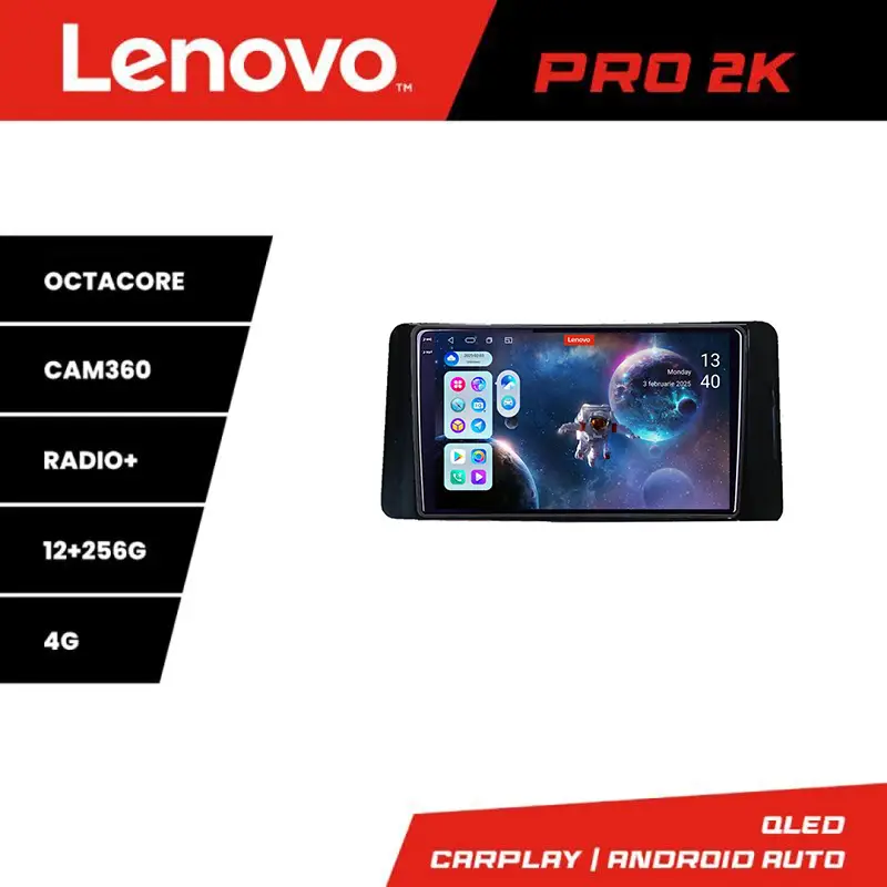 Cel mai bun preț Navigație Android Skoda Kamiq 2019+ QLED 2K, 12+256GB, 4G, 360 Lenovo