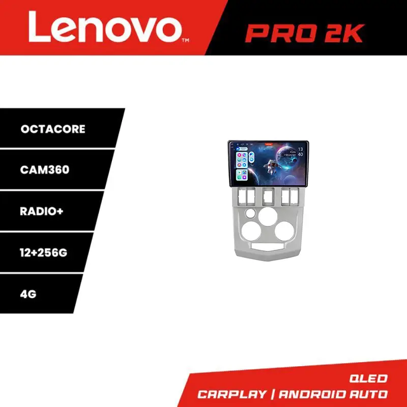Navigație Android Lenovo QLED 2K 12+256GB pentru Dacia Logan 1 2003-2010 Ofertă exclusivă