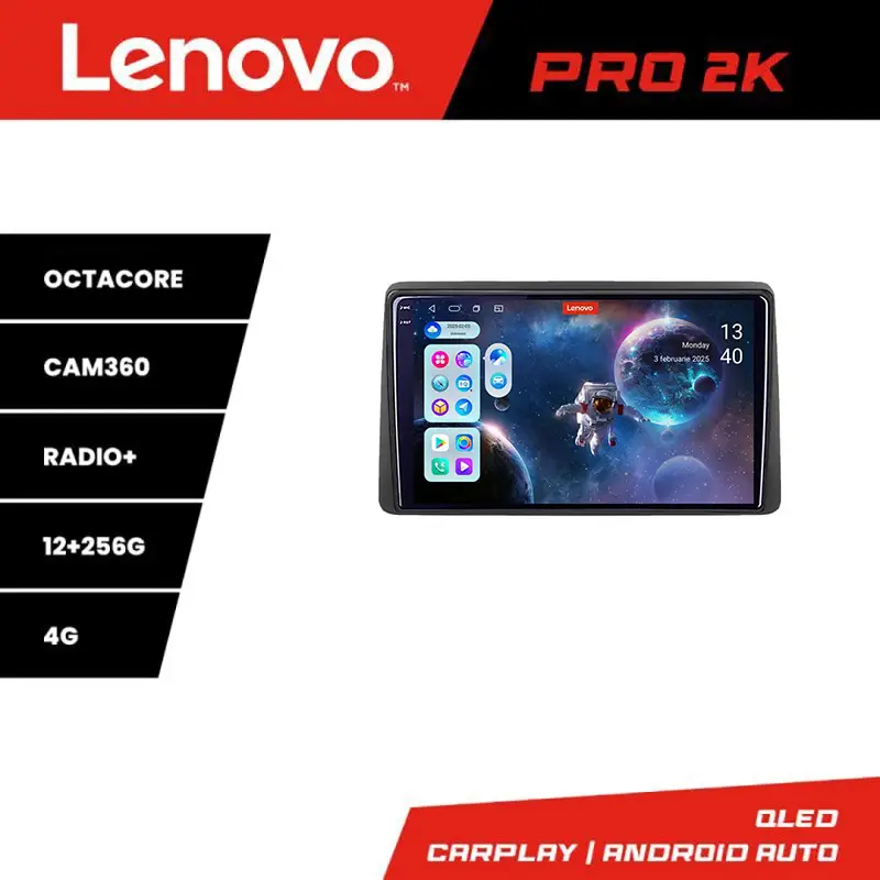 Mai ieftin Navigație Android 2K Lenovo pentru Opel Movano și Renault Master 2020+
