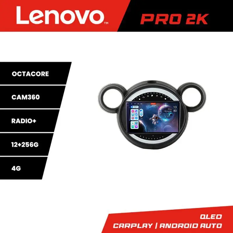 Navigație Android Mini Cooper CIC 2011-2015 QLED 2K, 12GB+256GB, 360 Plată securizată