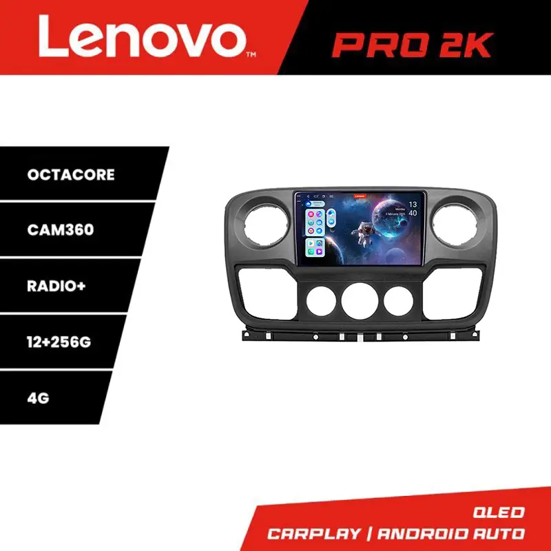 Navigație Android Opel Movano și Renault Master 2010-2021 2K 12+256GB Discount