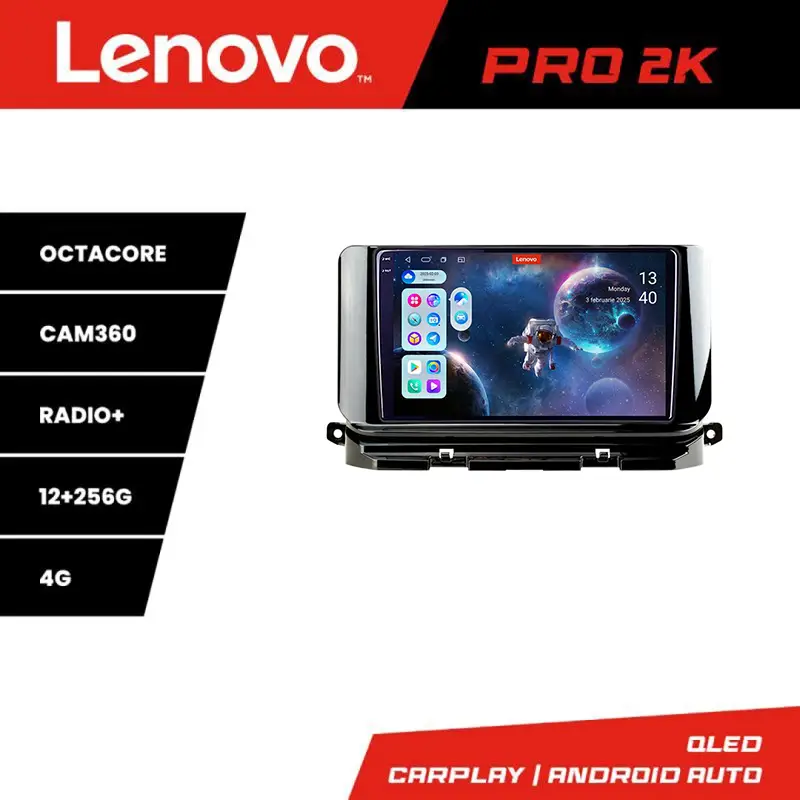 Ofertă specială Navigație Android Skoda Octavia 4 2020-2024 QLED 2K 12+256GB Lenovo
