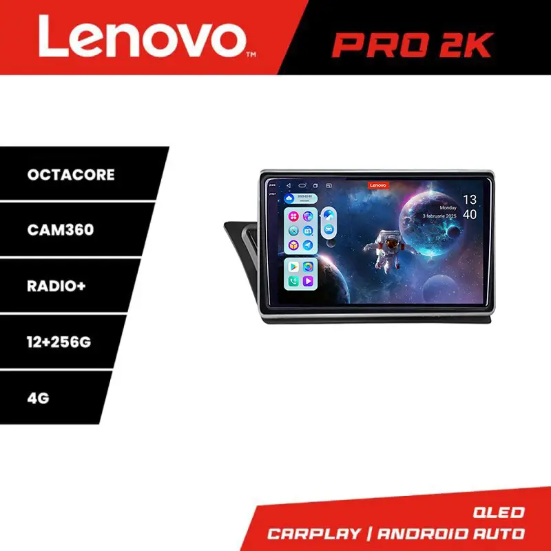 Livrare rapidă Navigație Android Audi Q5 2008-2016 NON-MMI Lenovo QLED 2K 12+256 GB