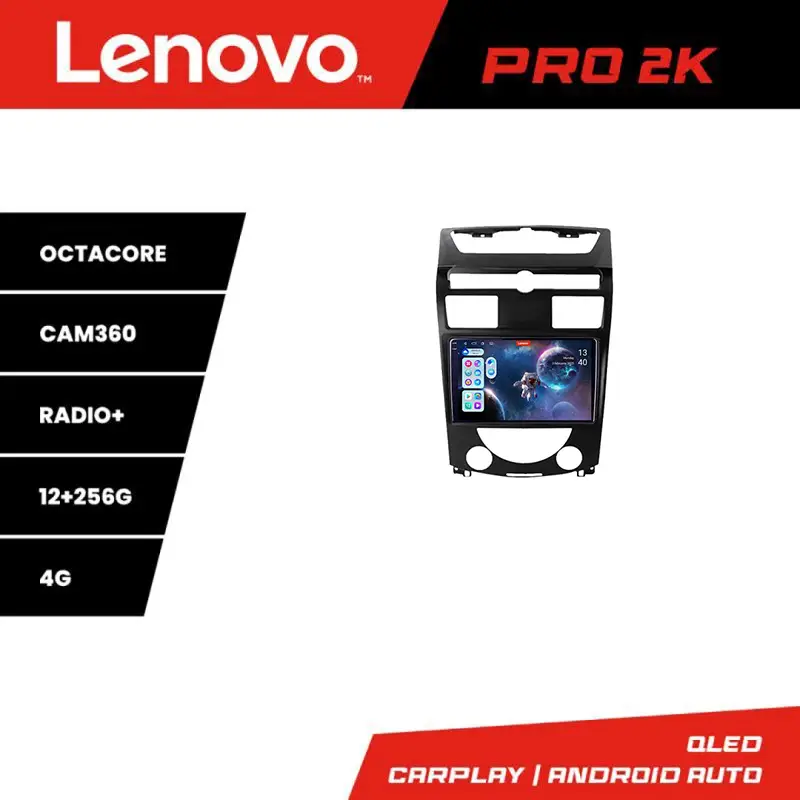 Navigație Android SsangYong Rexton 2006-2013 Lenovo QLED 2K 12+256GB Cumpără acum