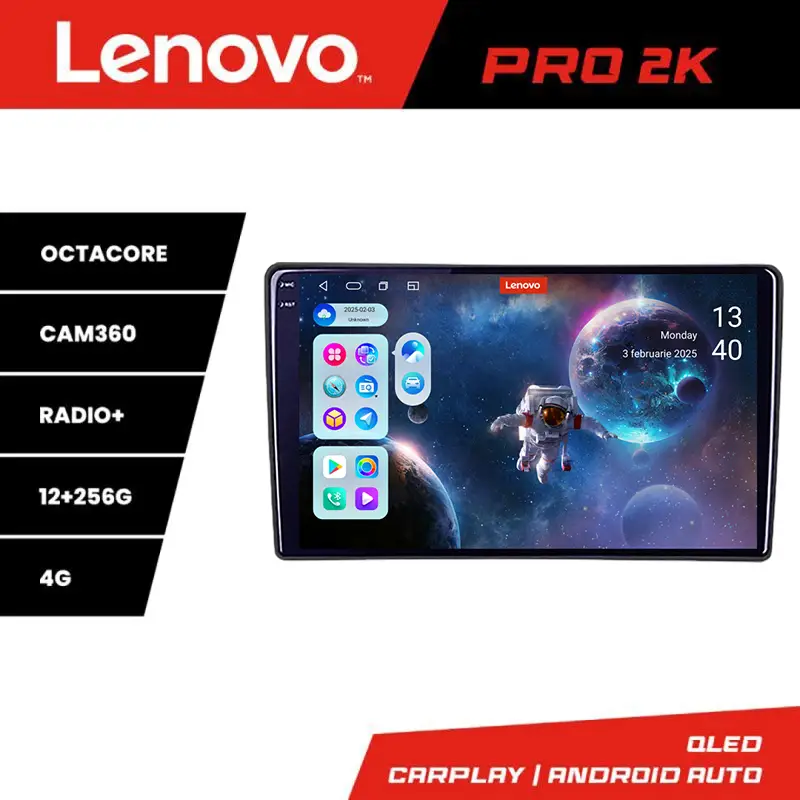 Navigație Android Ford Transit 2019+ cu ecran QLED 2K, 12+256 GB, 360 Cumpără online