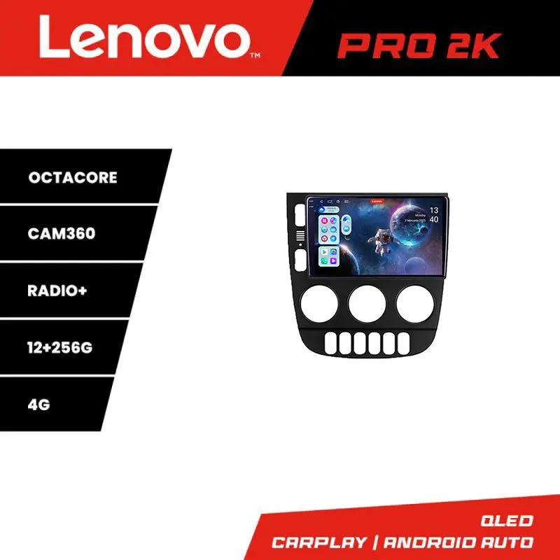 Lichidare de stoc Navigație Android Mercedes ML W163 1998-2005 QLED 2K, 12GB+256GB, 360