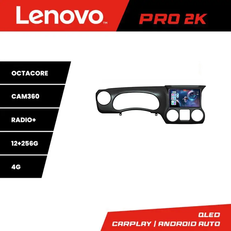 Navigație Jeep Wrangler 2011-2017 Lenovo QLED 2K, 12GB RAM, 256GB Retur gratuit