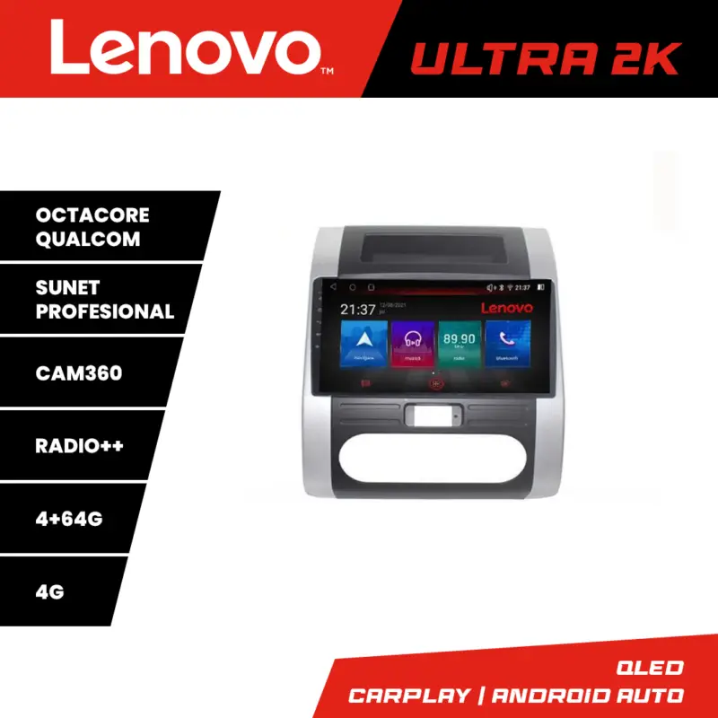 Ieftin Navigatie Nissan X-Trail 2007-2013 Lenovo QLED 4+64GB Android 360