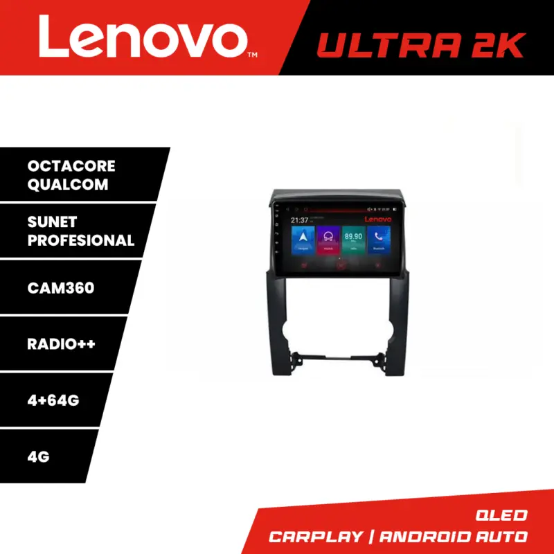 Navigație Android Lenovo QLED 4+64GB pentru Kia Sorento 2009-2013 Noutate