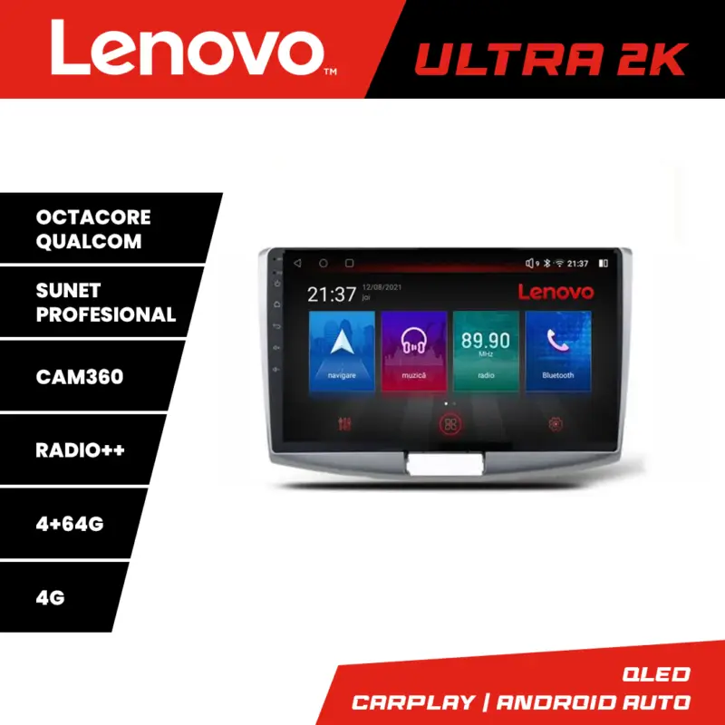 Doar azi Navigatie VW Passat 2009-2014 Lenovo Ultra 2K QLED 4+64GB Android