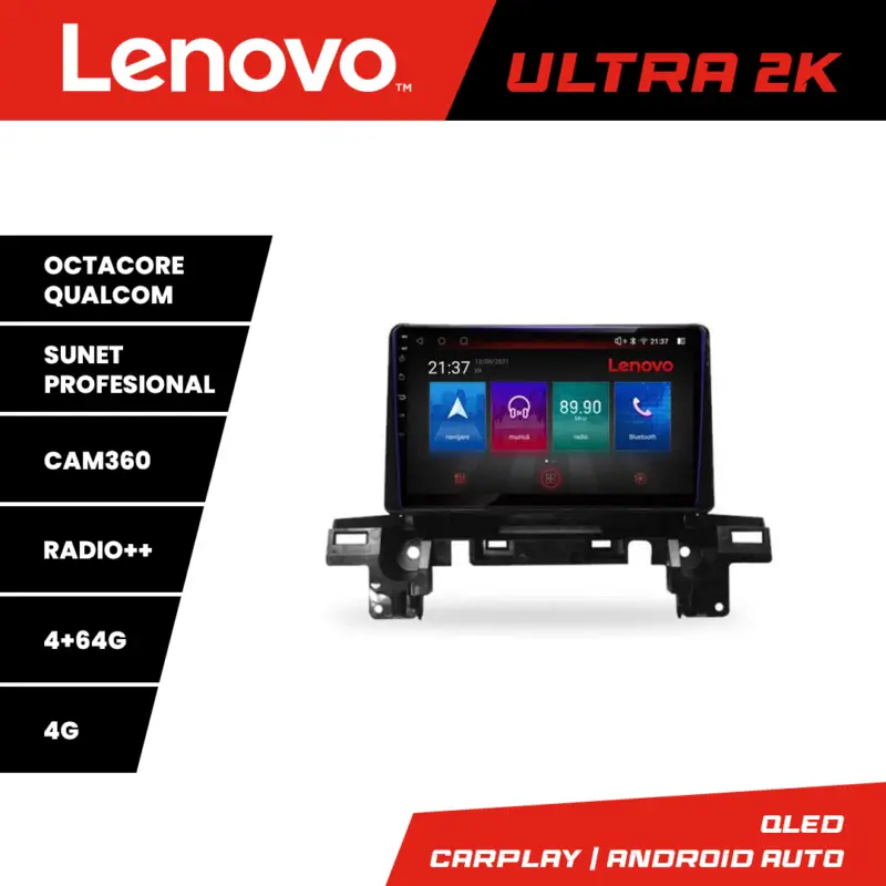Ofertă Navigație Mazda CX-5 2018-2020 Lenovo QLED 4+64GB 8 nuclee Android