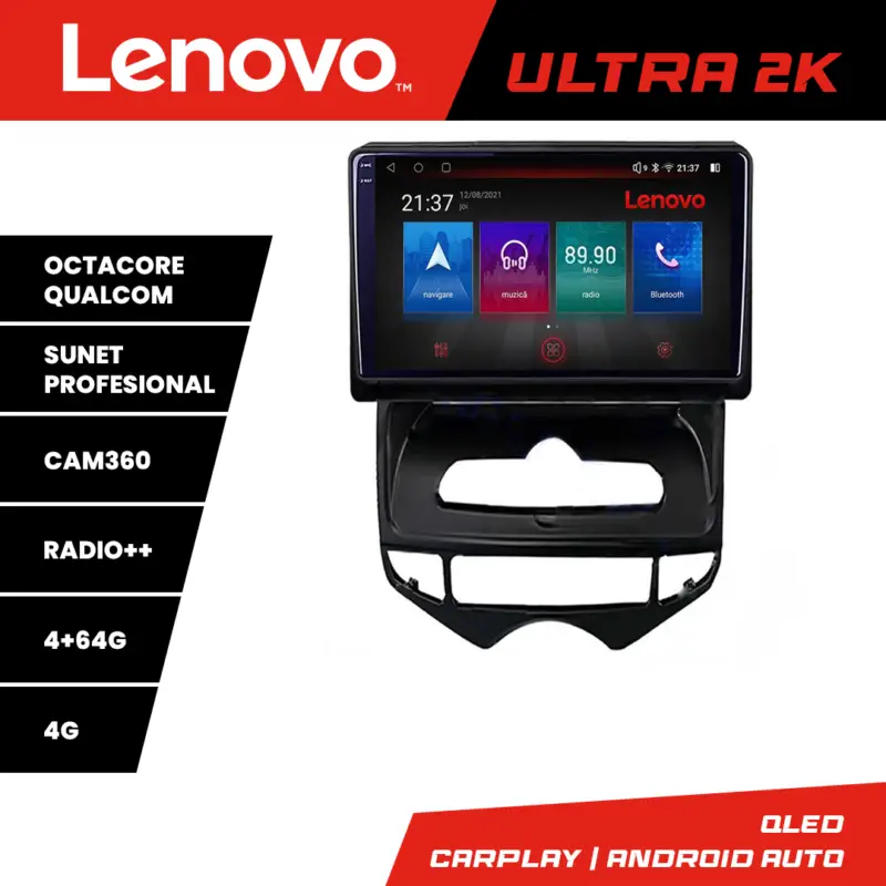 Navigatie Android Hyundai IX20 2010-2019 QLED GPS 4G 4GB+64GB Lenovo Mai ieftin