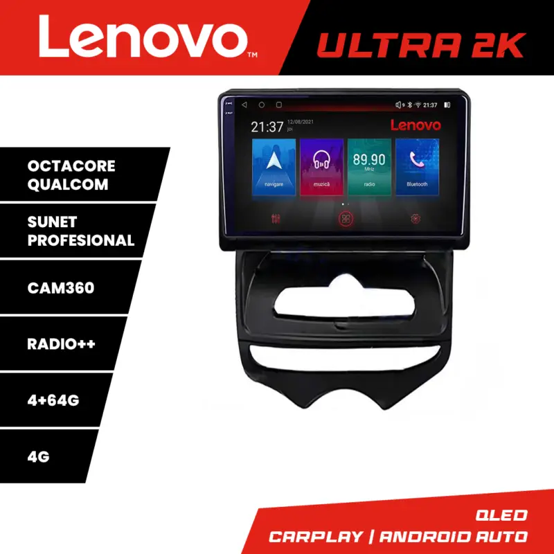 Navigație Hyundai ix20 2010-2019 Android QLED 4GB+64GB GPS 4G Lenovo Discount