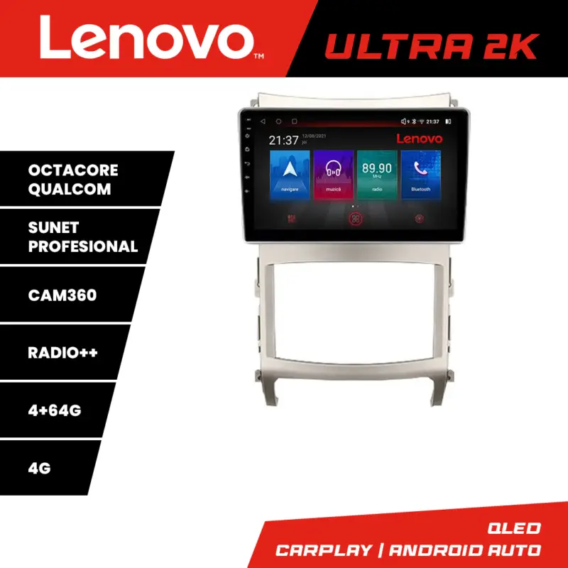 Preferatul clienților Navigație Hyundai IX55 Android QLED 4GB+64GB GPS 360 Lenovo
