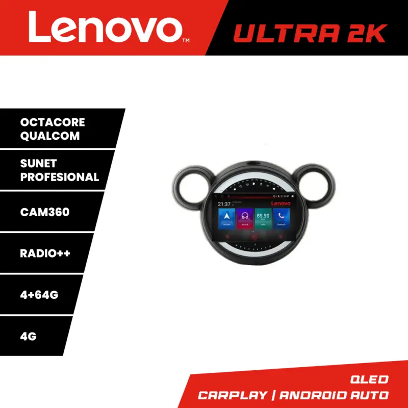 Cel mai bun preț Navigatie Mini Cooper 2009-2015 CIC QLED Qualcomm 8 Core 4GB+64GB Android