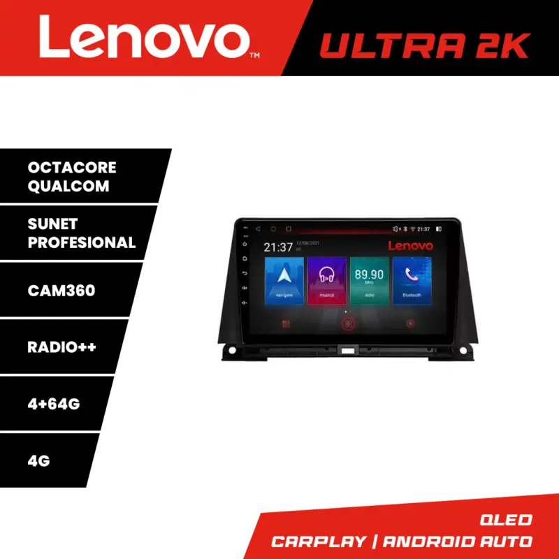 Navigație Android Lexus NX 2014-2020 cu QLED, 4GB+64GB și 360 Lenovo Preț mic