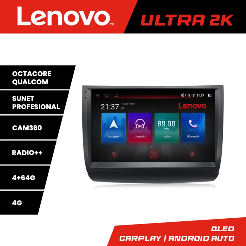 Navigație Toyota Prius 2002-2010 Lenovo QLED 4GB+64GB Android Plată sigură