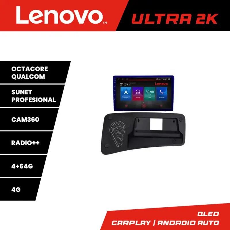 Preț redus Navigatie Android Volvo S80 2006-2011 QLED 4+64GB 8 nuclee Lenovo